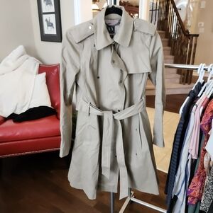 Armani Exchange Khaki Trench Coat